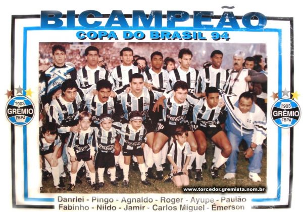 1994 - Poster - Bicampeao Copa do Brasil