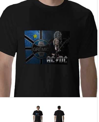 Camiseta Grêmio Ac/Dc